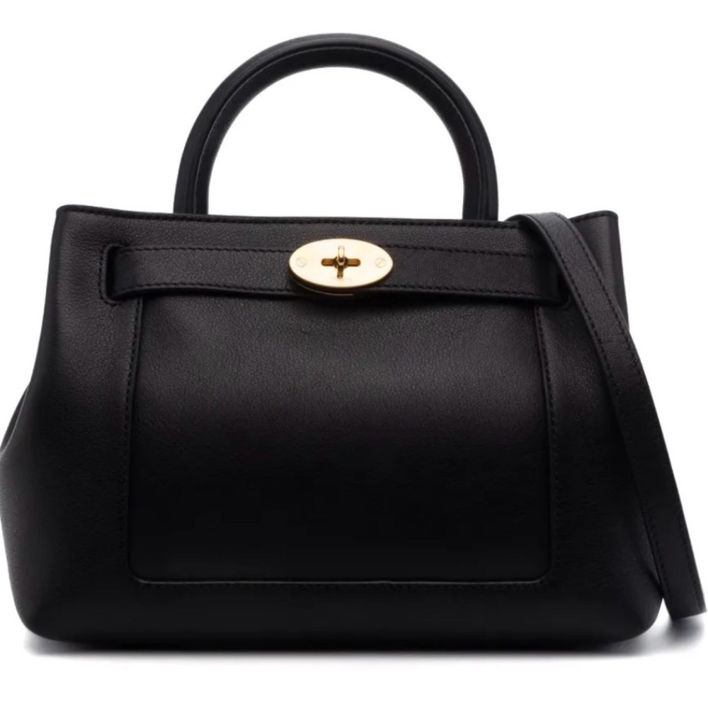 Mulberry Black Islington Leather Tote